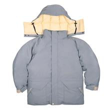 Richardson Down Jacket - Blue-Grey/Yellow